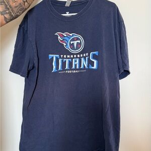 Tennessee Titans Navy Blue T-Shirt